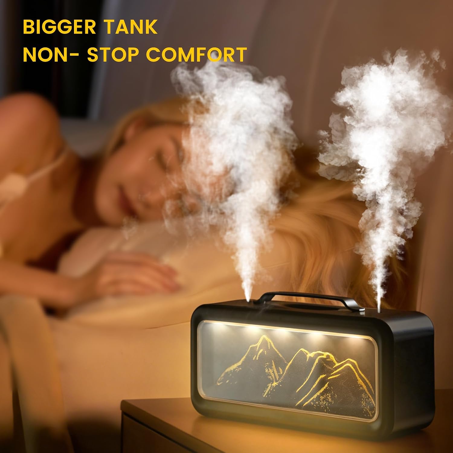 Baby Nursery Humidifier - 2026 New Upgrade Small Humidifiers For