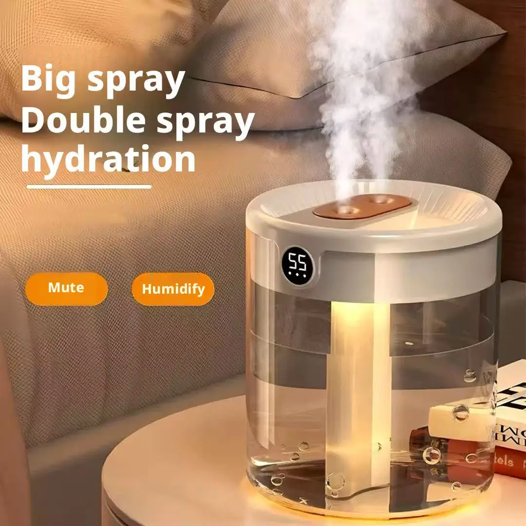 Baby Nursery Humidifier - Triple Spray Humidifier Quiet Large Mist