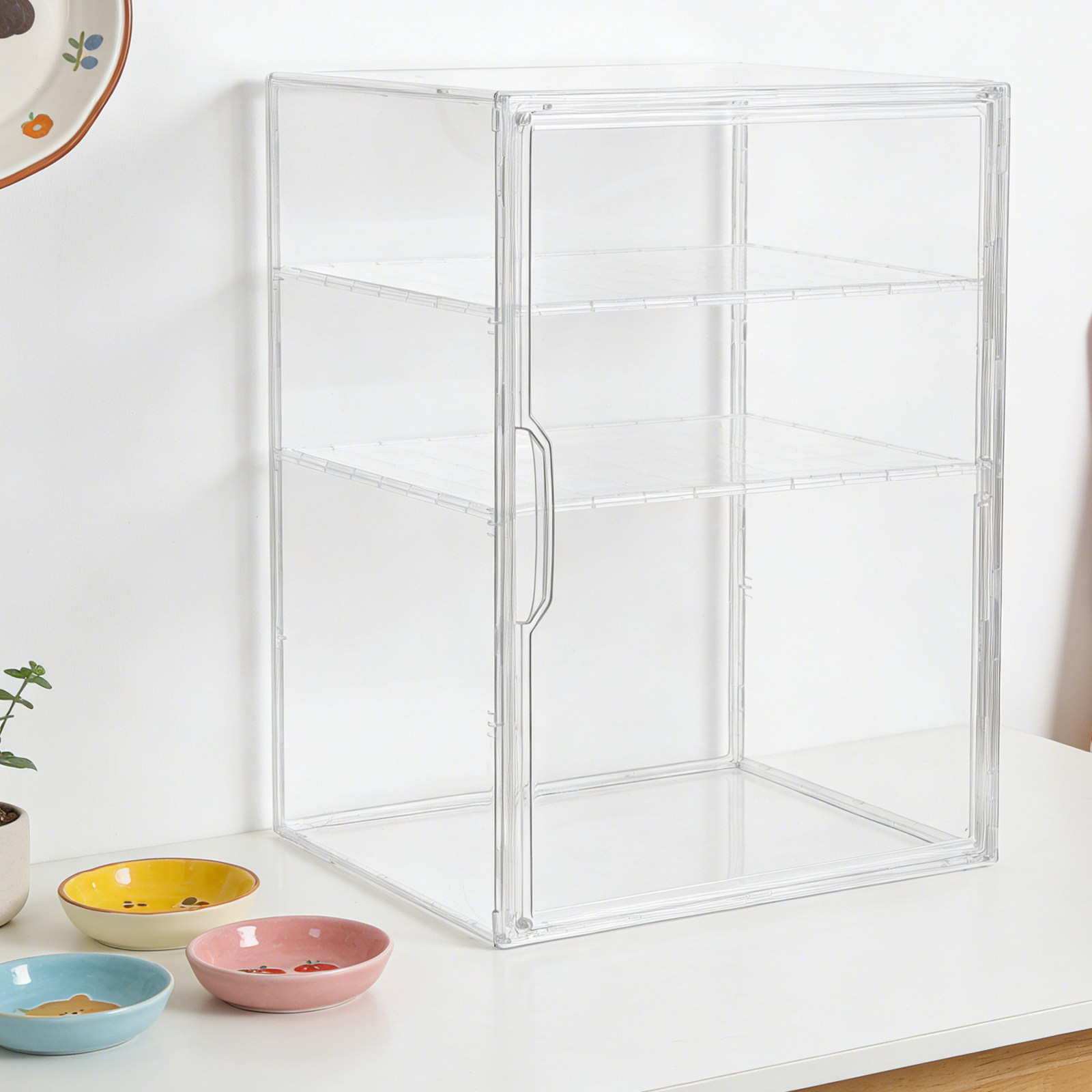 Baby Nursery Organizer - 3-Tier Adjustable Baby Bottle Storage Organizer