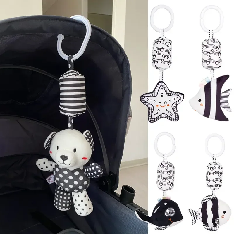 Baby Nursery Bed - Stroller Bed Hanging Bell Plush Doll