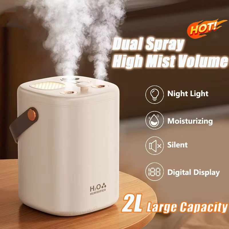Baby Nursery Humidifier - 1L Ultrasonic Humidifier for Baby Nursery