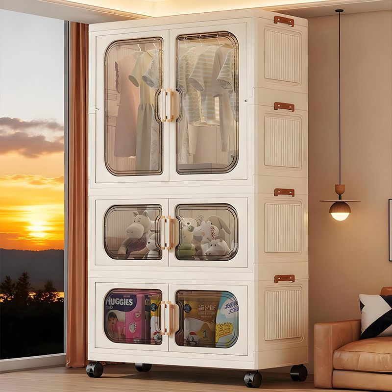Closet Organizer Baby - No-Install Foldable Baby Wardrobe – Multilayer