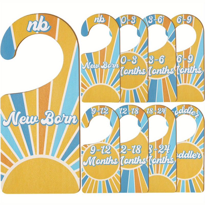 Closet Organizer Baby - Baby Closet Dividers 8PCS, Here Comes