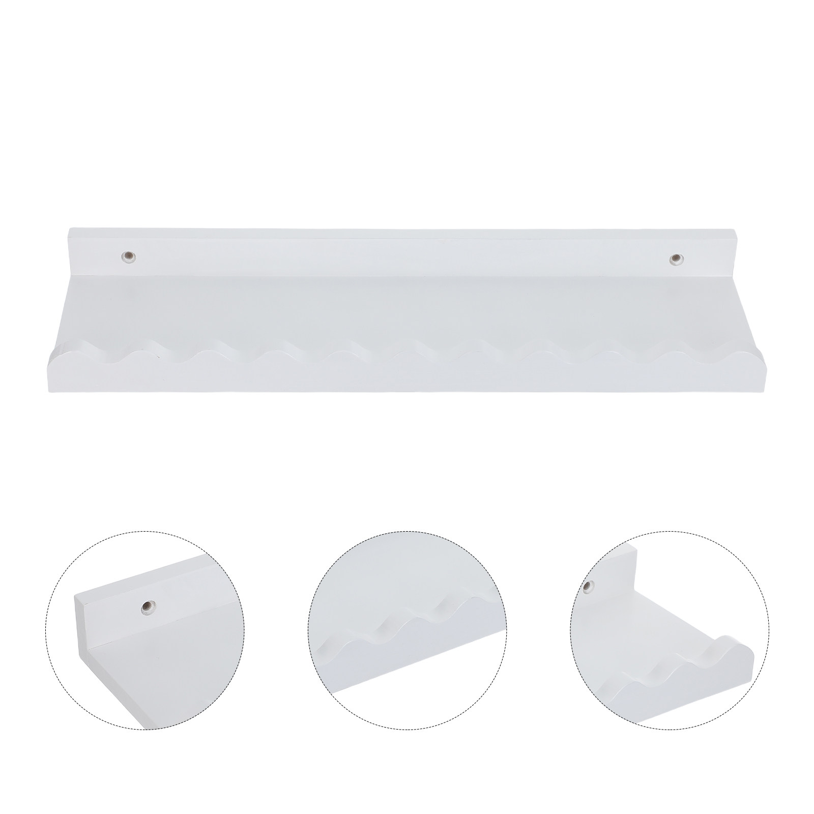 2Pcs Natural Solid Wood Nurser - огляд і ціна Baby Nursery Floating Shelves