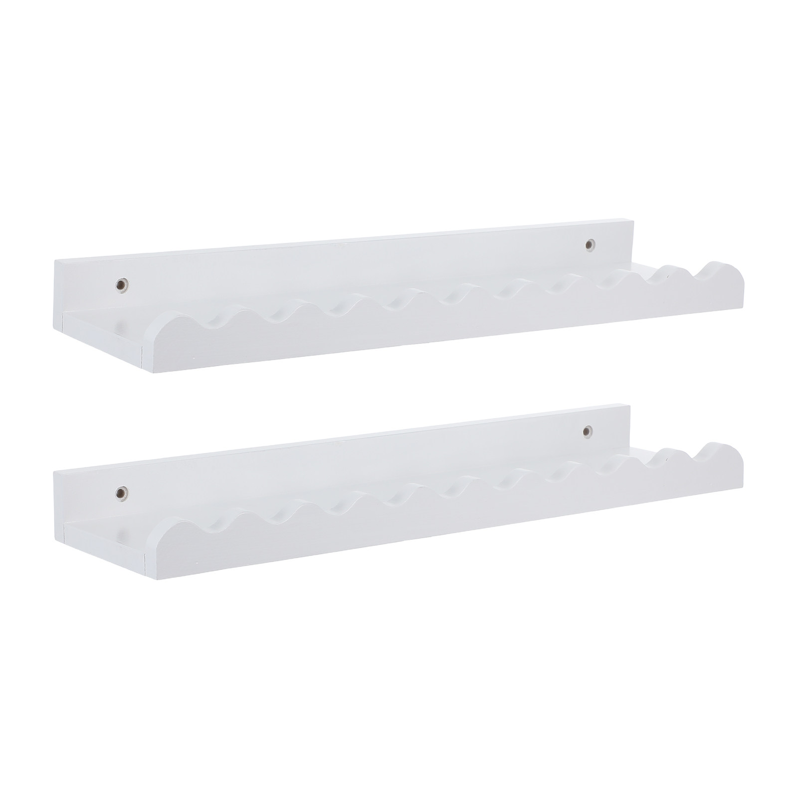 2Pcs Natural Solid Wood Nurser - огляд і ціна Baby Nursery Floating Shelves