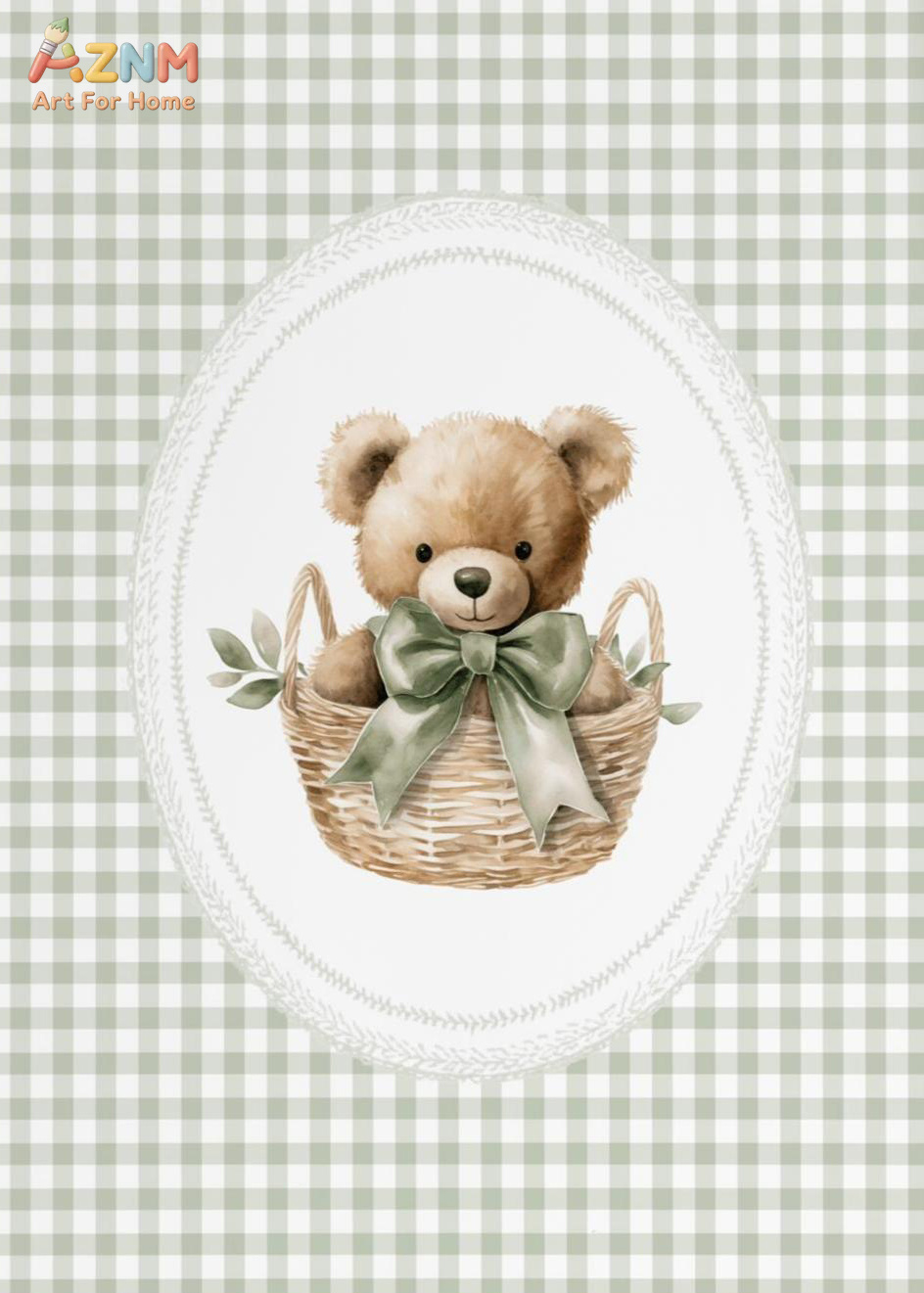 Watercolor Teddy Bear Nursery  - огляд і ціна Baby Nursery Set Furniture