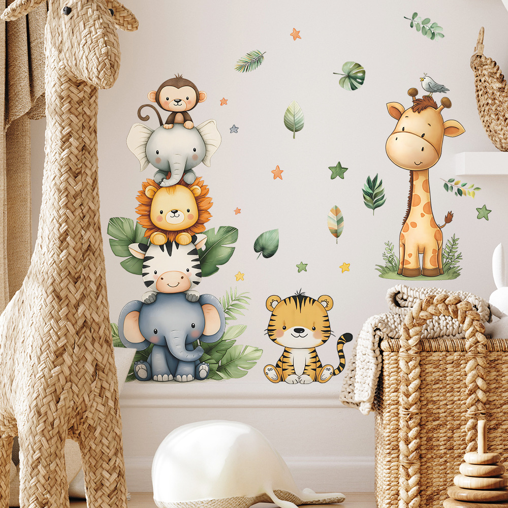 Boho Forest Animals Wall Stick - огляд і ціна Baby Nursery Decor Boy