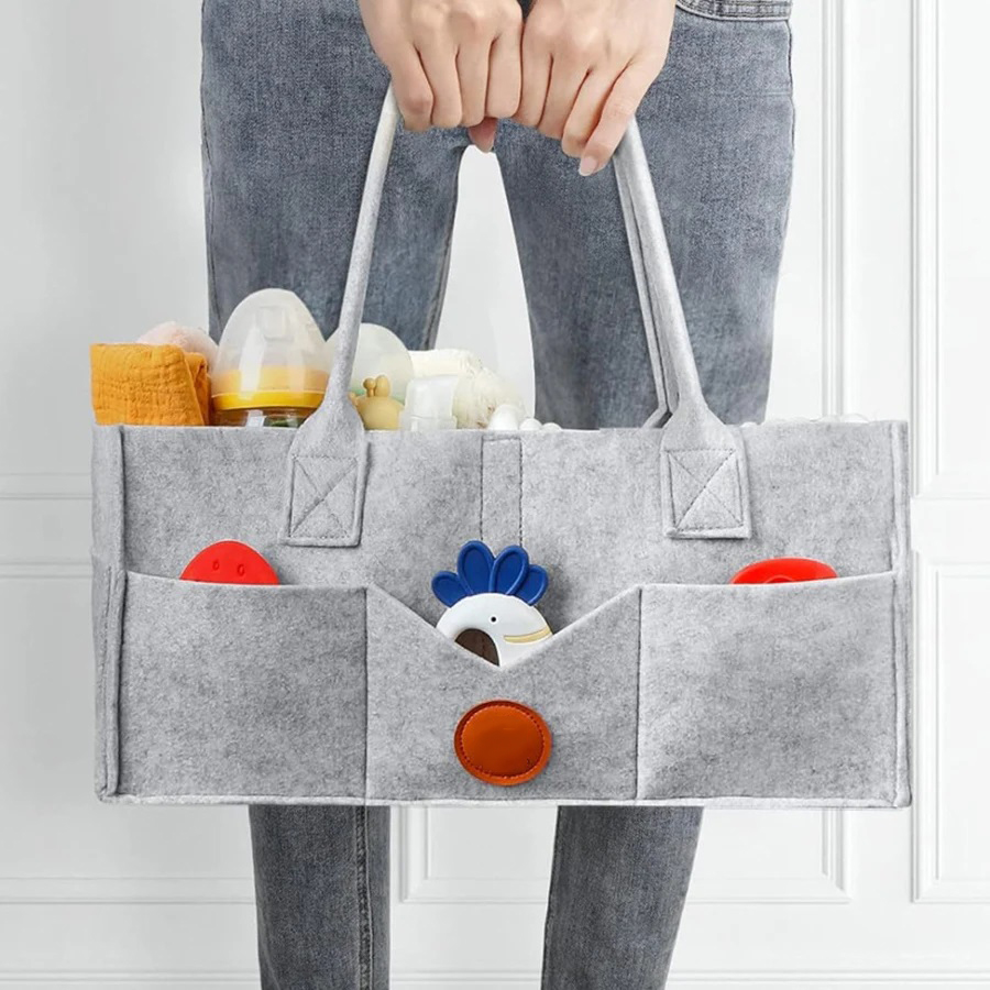 Children's Felt Diaper Storage - огляд і ціна Baby Nursery Organizer