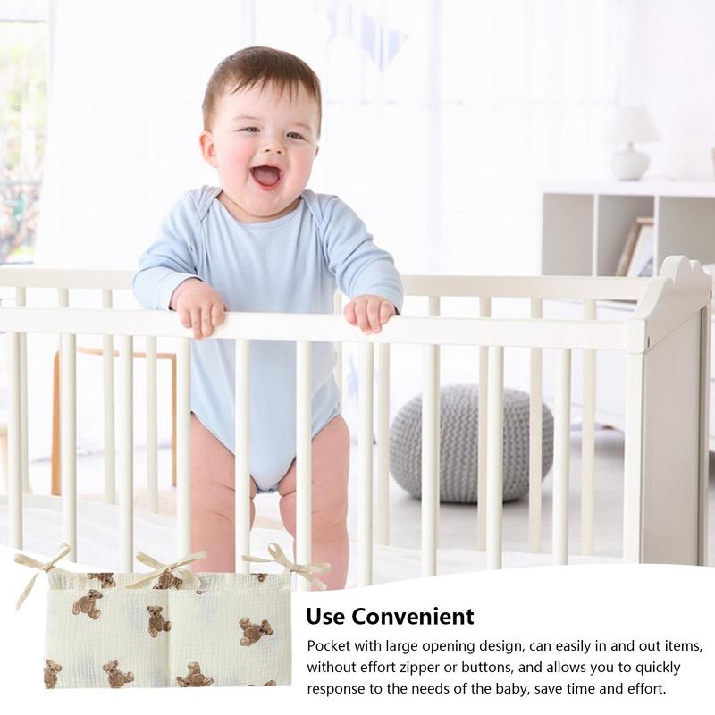 Baby Crib Organizer Cot Caddy  - огляд і ціна Baby Nursery Organizer