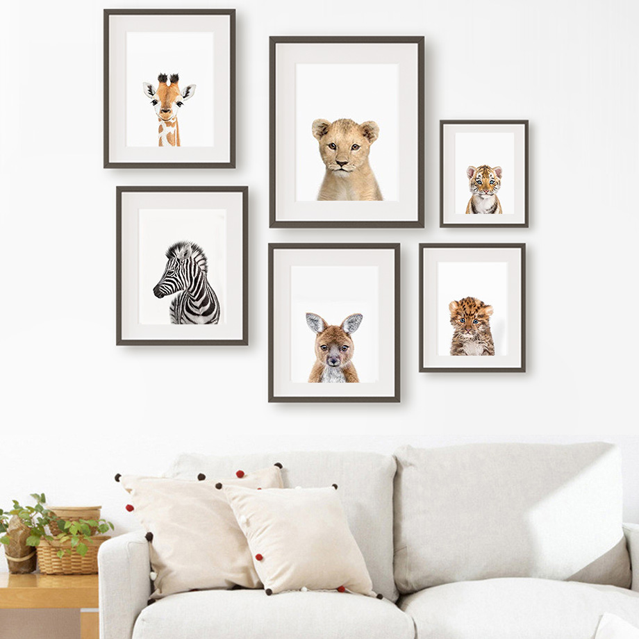 Baby Animal Nursery Wall Art P - огляд і ціна Baby Nursery Jungle