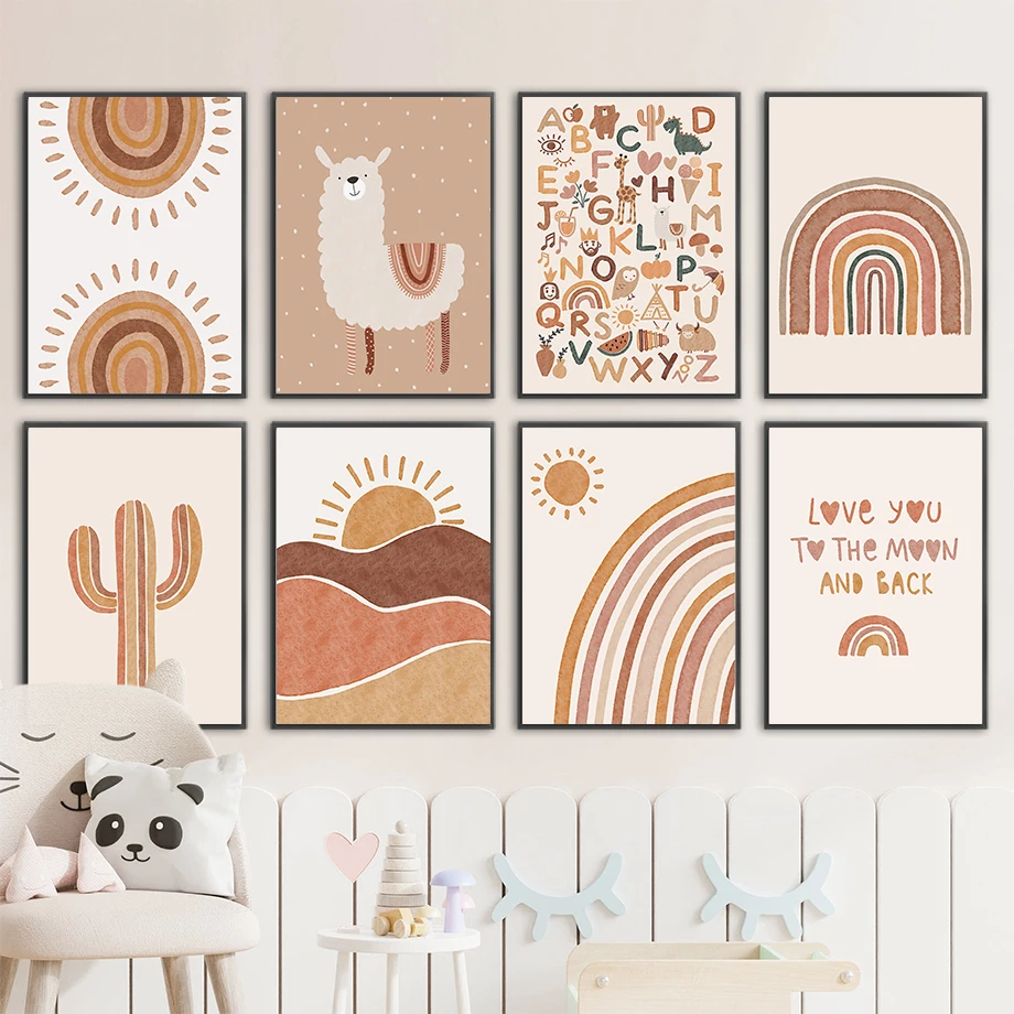 Alpaca Unicorn Sun Rainbow Cac - огляд і ціна Baby Nursery Jungle