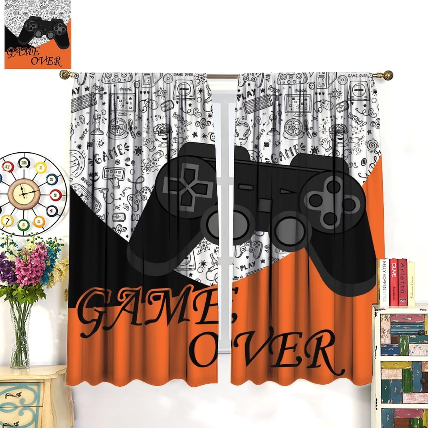 Gamer Curtains Kids Boy Bedroo - огляд і ціна Baby Nursery Videos