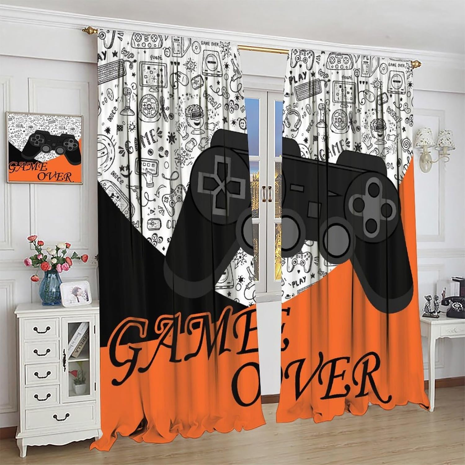 Gamer Curtains Kids Boy Bedroo - огляд і ціна Baby Nursery Videos