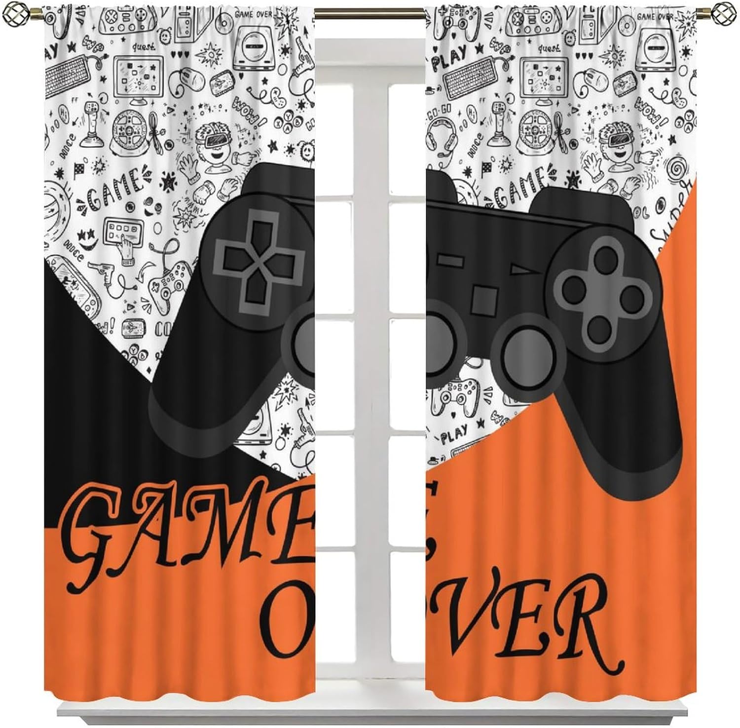 Gamer Curtains Kids Boy Bedroo - огляд і ціна Baby Nursery Videos
