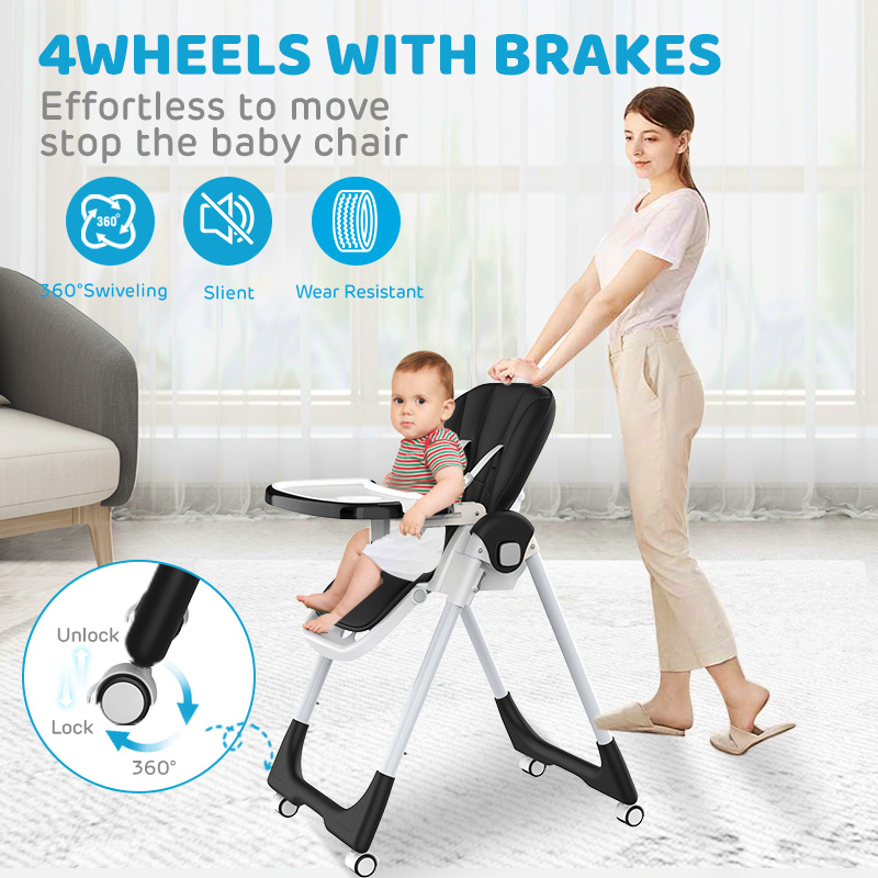 Sejoy Baby High Chair Adjustab - огляд і ціна Baby Nursery Bed