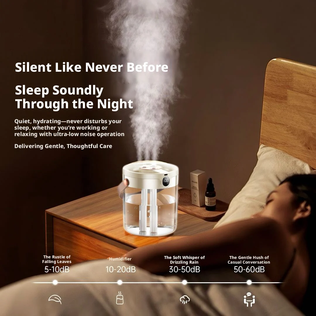 Triple Spray Humidifier Quiet  - огляд і ціна Baby Nursery Humidifier