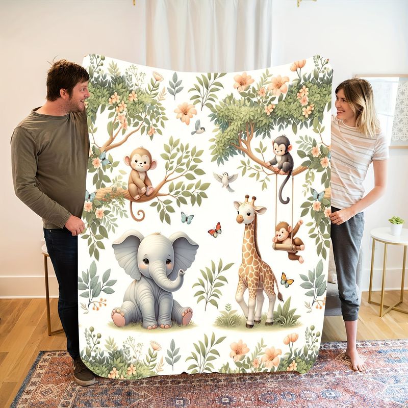 VIKAMA Watercolor Jungle Anima - огляд і ціна Baby Nursery Jungle