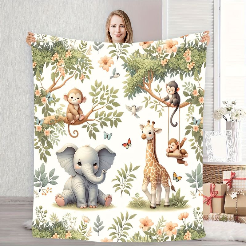 VIKAMA Watercolor Jungle Anima - огляд і ціна Baby Nursery Jungle