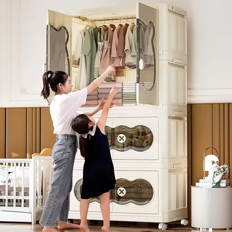Foldable Portable Baby Wardrob - огляд і ціна Closet Organizer Baby
