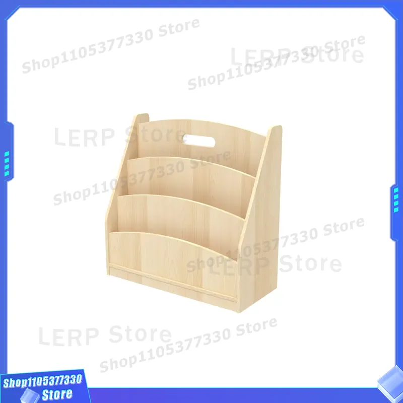 Wooden Hollow Daycare Furnitur - огляд і ціна Baby Bookshelf Small