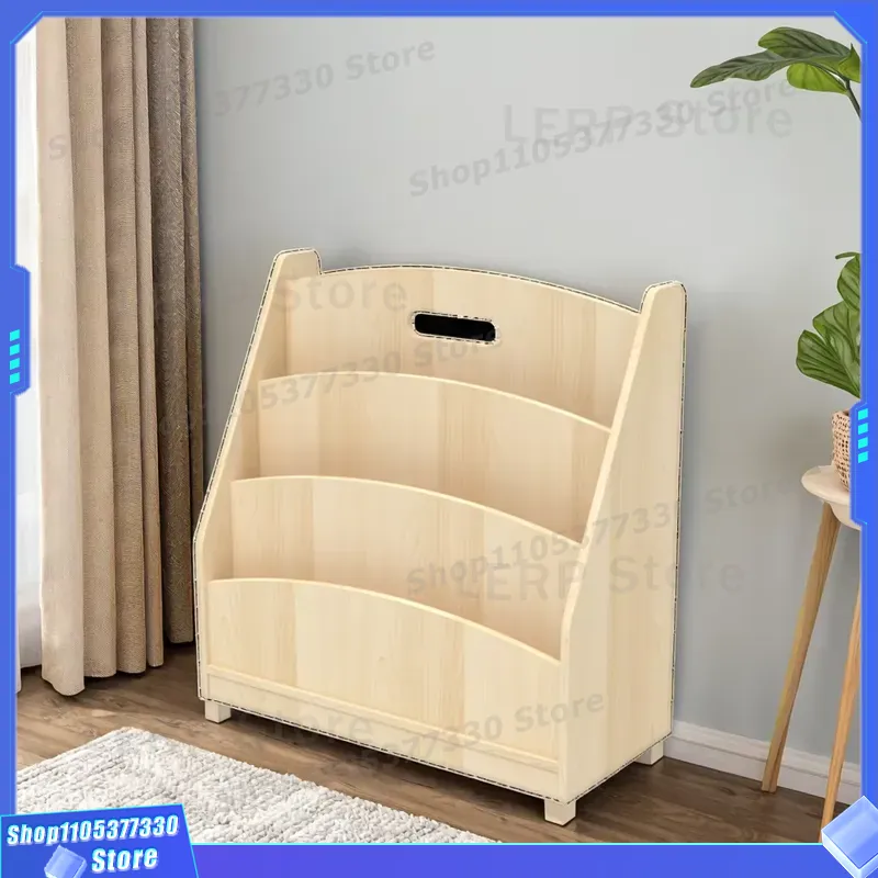 Wooden Hollow Daycare Furnitur - огляд і ціна Baby Bookshelf Small