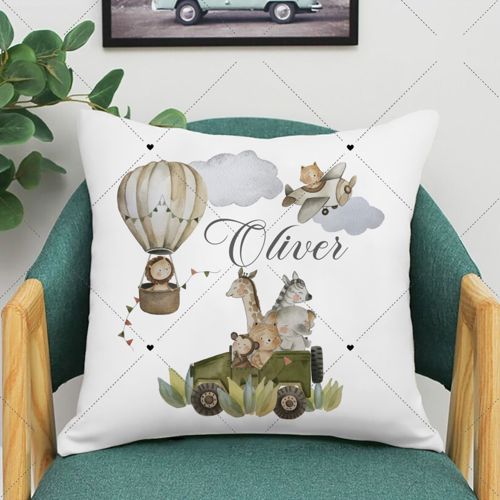 Personalised Woodland Animal P - огляд і ціна Baby Nursery Jungle