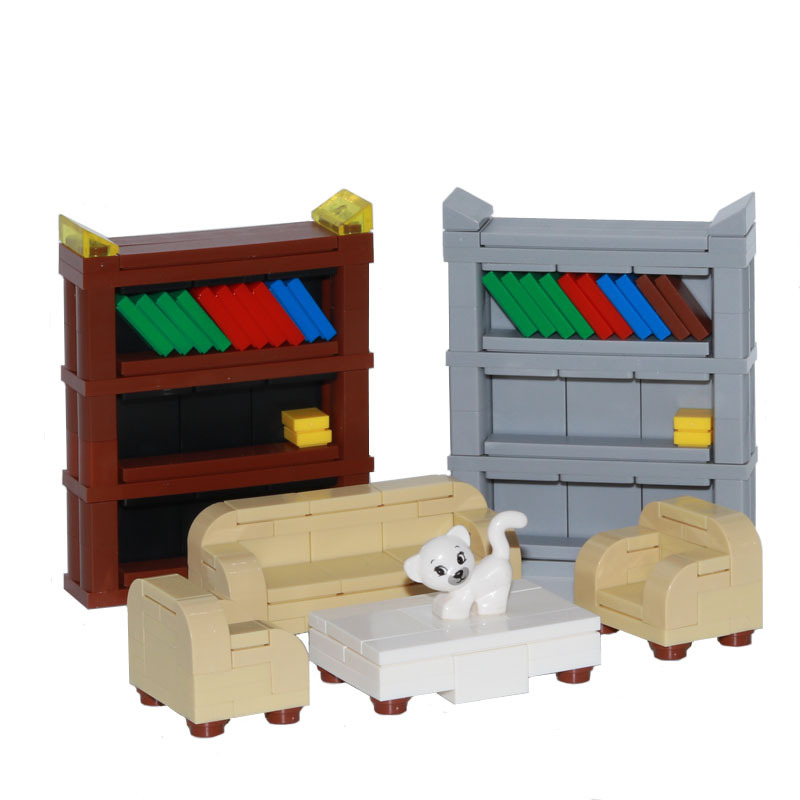 City Action Figures Furniture  - огляд і ціна Baby Bookshelf Small
