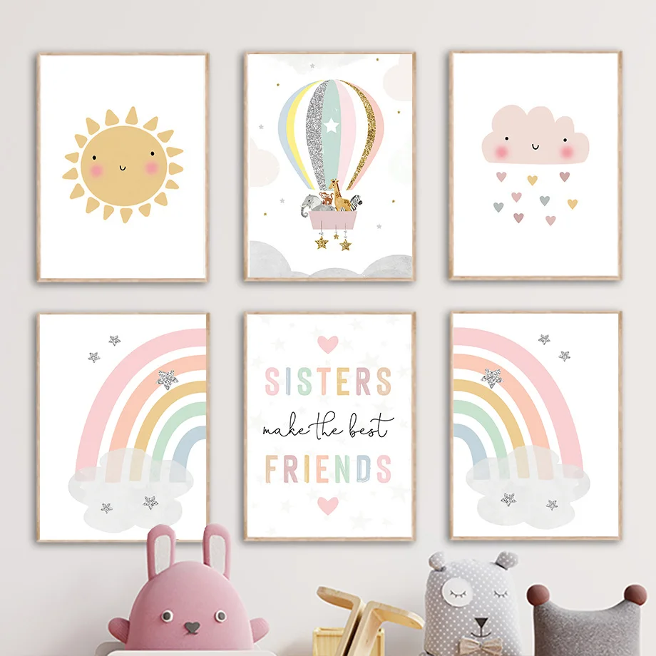 Giraffe Elephant Hot Balloon S - огляд і ціна Baby Nursery Images