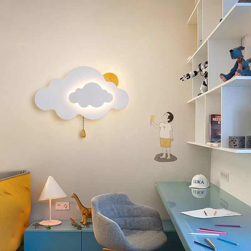 2025 Cloud Wall Lamps Children - огляд і ціна Baby Nursery Knobs