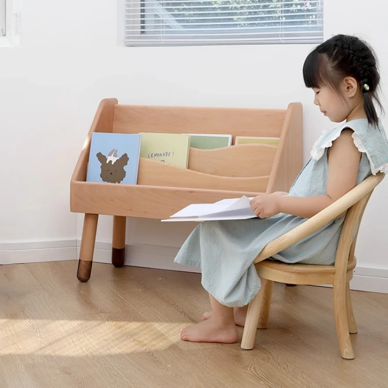 All solid wood children's book - огляд і ціна Baby Bookshelf Small