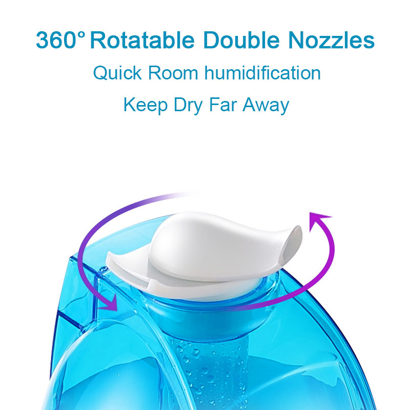 4000ML Home Air Humidifier Dua - огляд і ціна Baby Nursery Humidifier