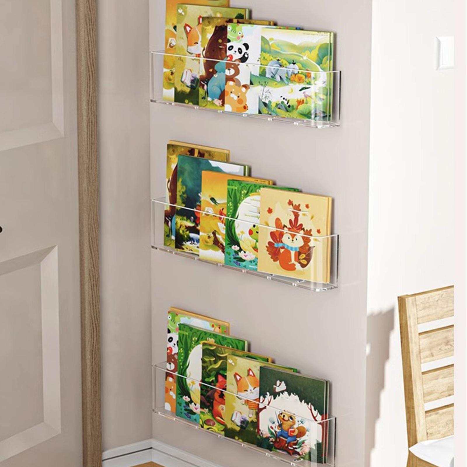3x Floating Book Shelves Class - огляд і ціна Baby Nursery Floating Shelves