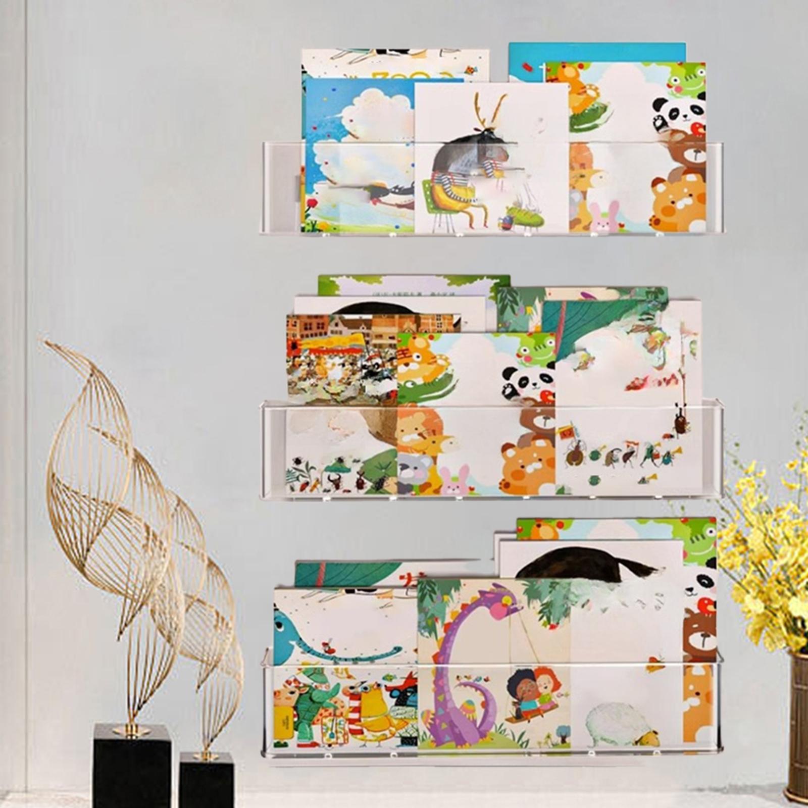 3x Floating Book Shelves Class - огляд і ціна Baby Nursery Floating Shelves