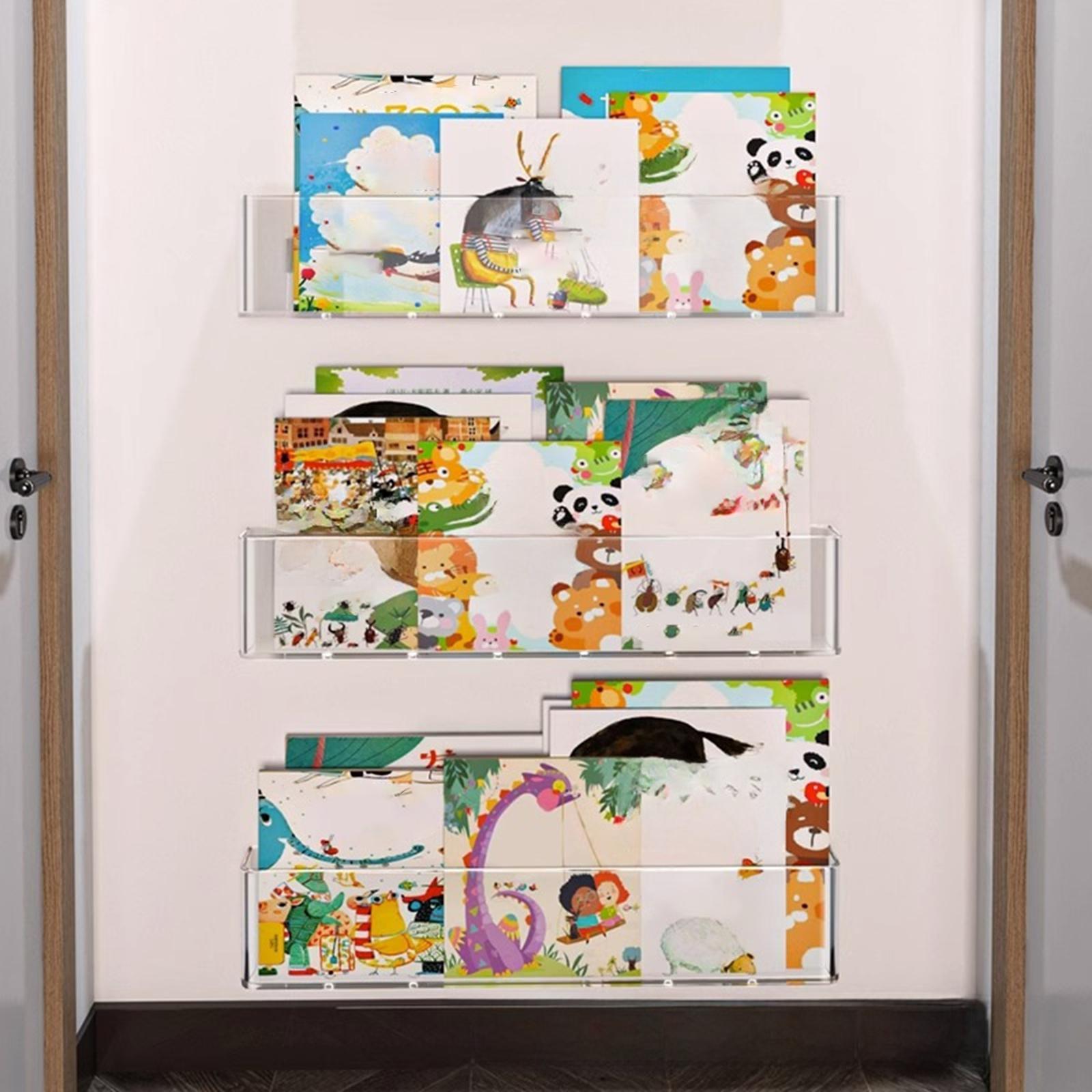 3x Floating Book Shelves Class - огляд і ціна Baby Nursery Floating Shelves
