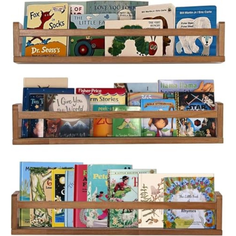 Nursery Shelves Floating Book  - огляд і ціна Baby Nursery Floating Shelves
