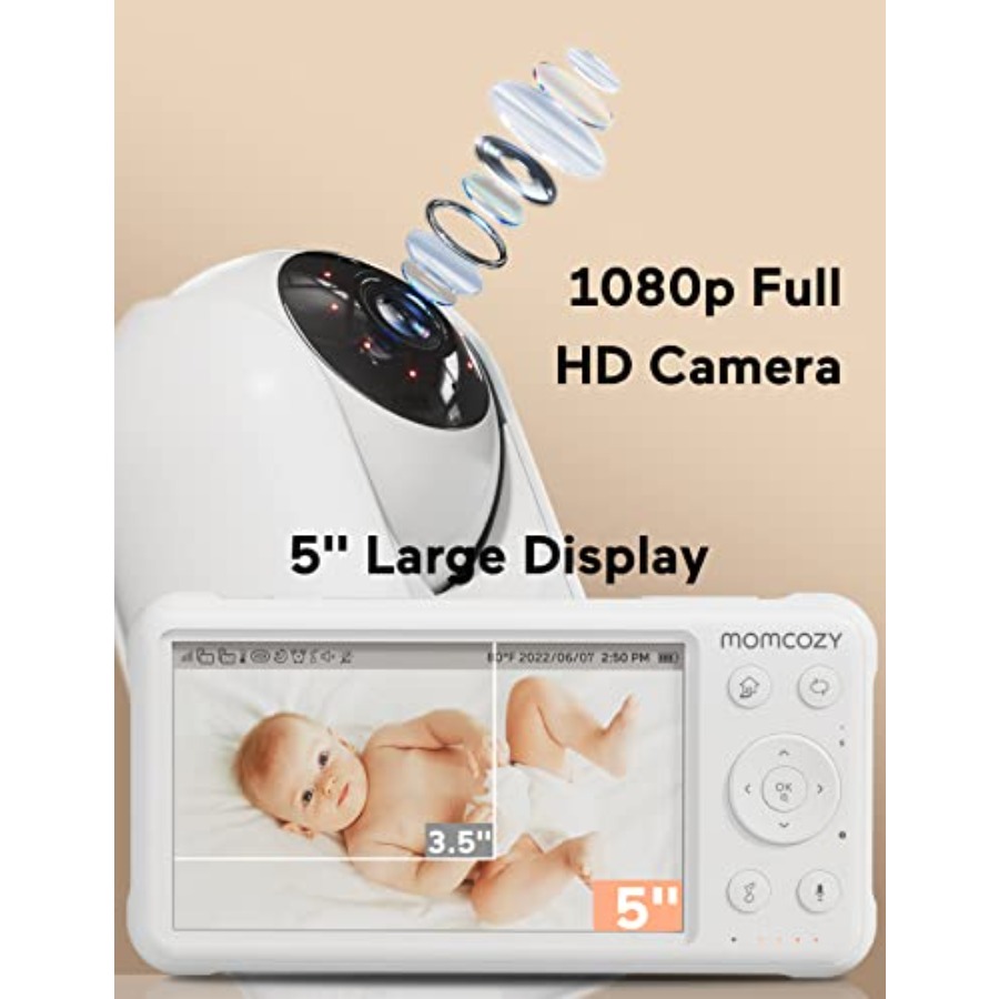 Video Baby Monitor, 1080P 5 HD - огляд і ціна Baby Nursery Videos