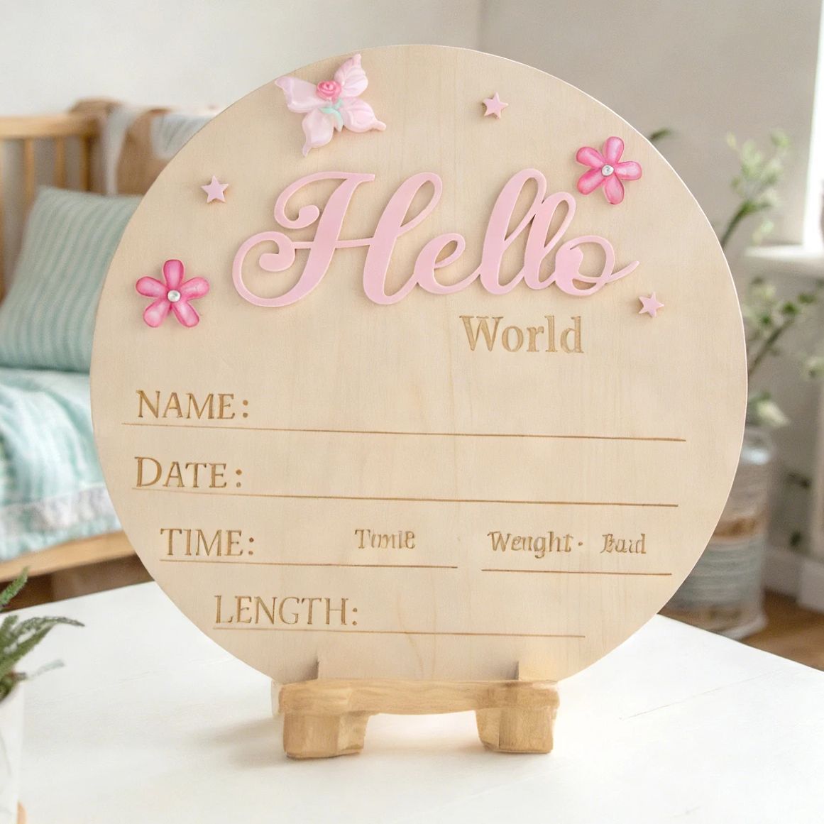 Ylsteed Pink Butterfly Hello W - огляд і ціна Milestone Card Set