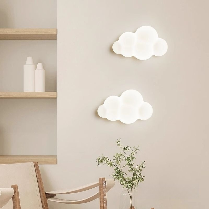 White Cloud Wall Lights Childr - огляд і ціна Baby Nursery Knobs
