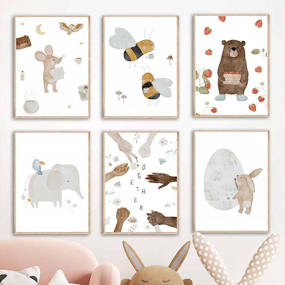 Boho Animals Friend Elephant R - огляд і ціна Animals Baby Nursery