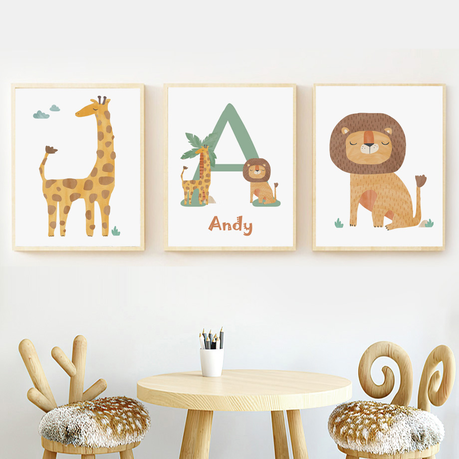Jungle Giraffe Lion Leopard Al - огляд і ціна Baby Nursery Jungle
