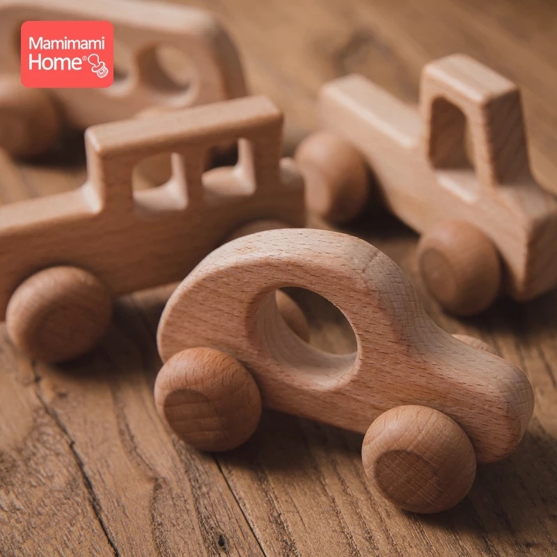 1pc Wooden Car Baby Toys BPA F - огляд і ціна Baby Nursery Hospital