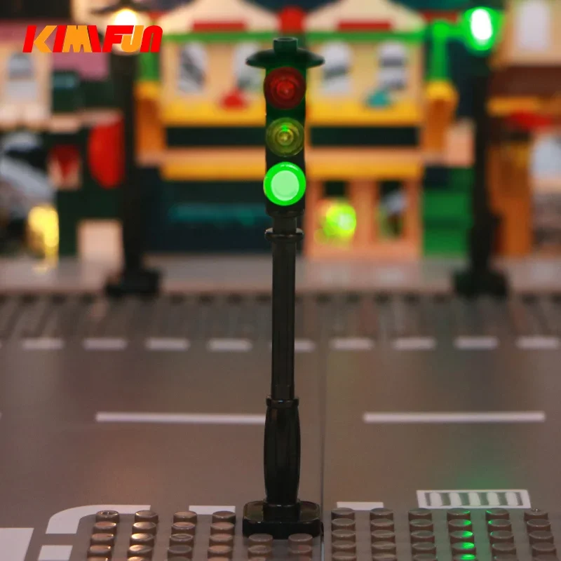 1pcs LED MOC Street Automatic  - огляд і ціна Lego Set Creator