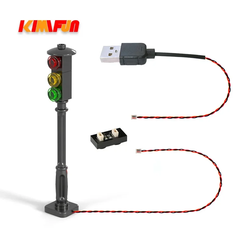 1pcs LED MOC Street Automatic  - огляд і ціна Lego Set Creator