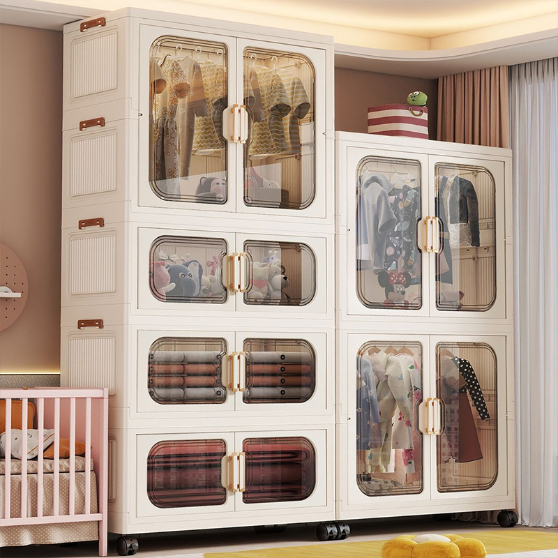 No-Install Foldable Baby Wardr - огляд і ціна Closet Organizer Baby