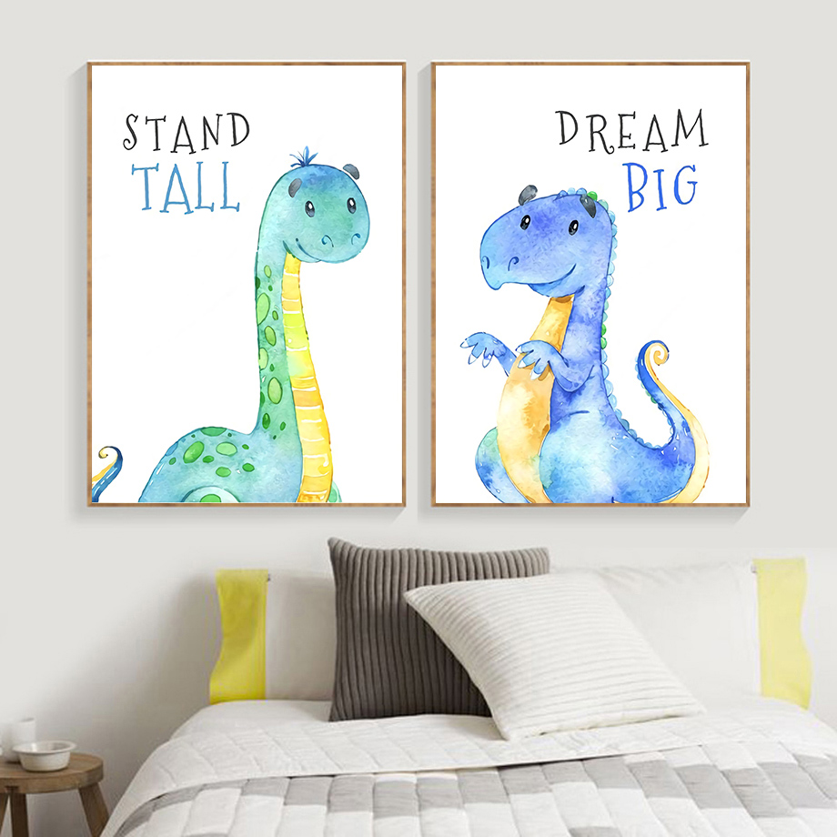 Cartoon Dinosaur Quotes Wall A - огляд і ціна Baby Boy Nursery Quotes