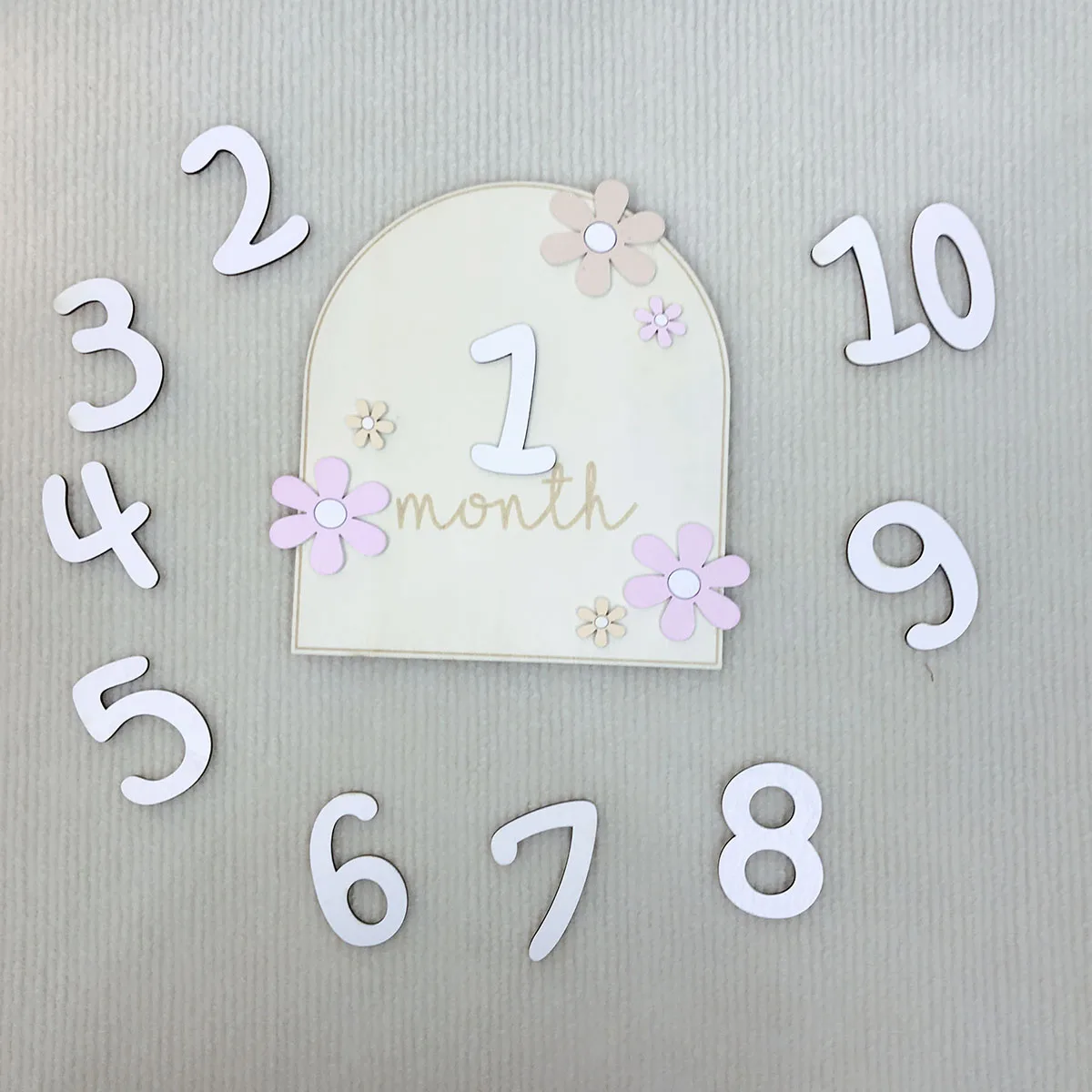 Girls Boys Newborn Photography - огляд і ціна Milestone Card Set