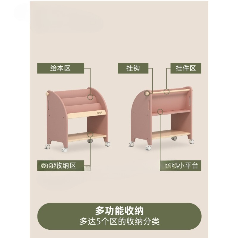 Solid wood bookshelf Floor-to- - огляд і ціна Baby Bookshelf Small
