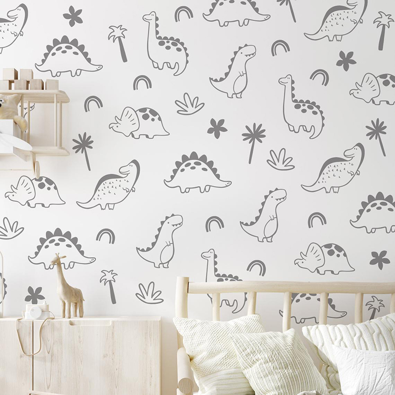 Geometric Dinosaur Tree Rainbo - огляд і ціна Baby Nursery Set Furniture