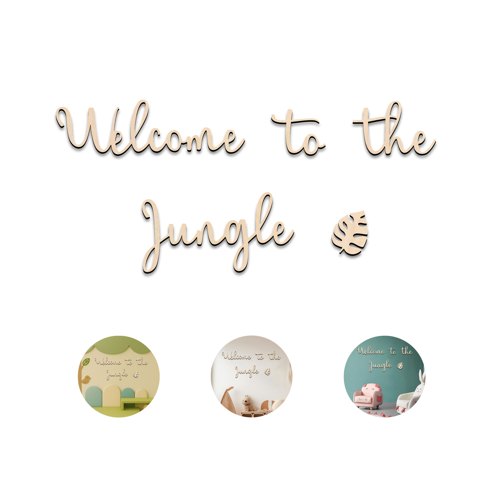 Welcome to the Jungle Wooden S - огляд і ціна Baby Nursery Jungle