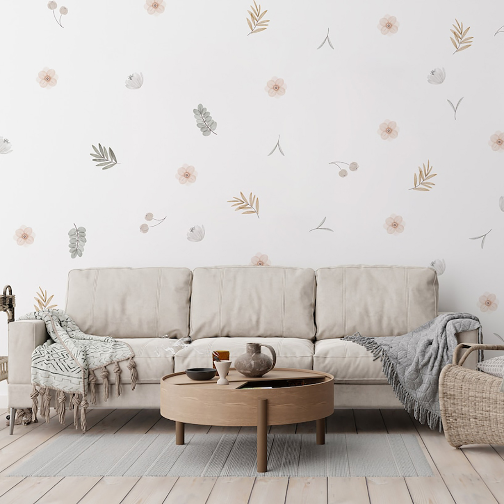 Boho Leaves Botanical DIY Wall - огляд і ціна Baby Nursery Set Furniture